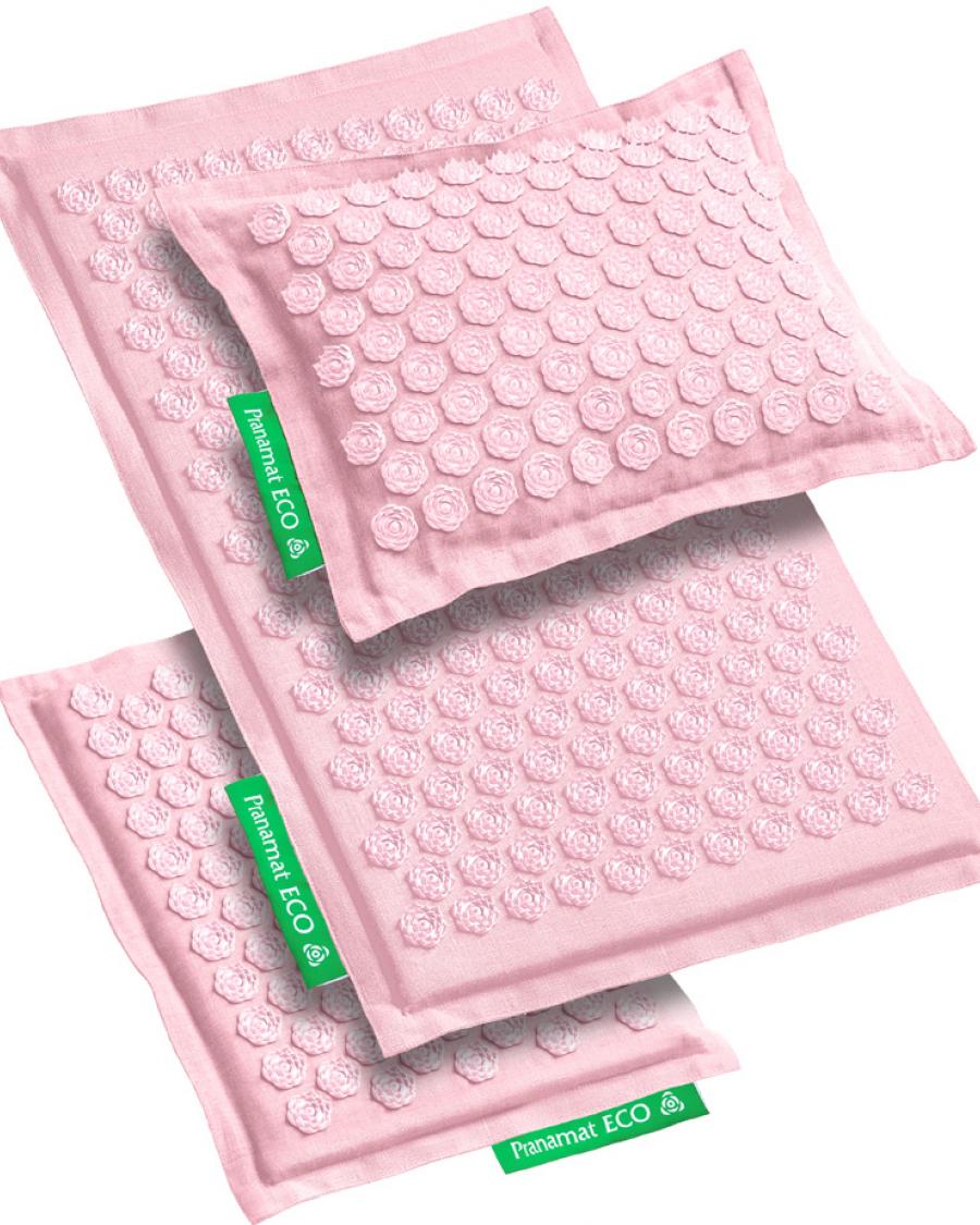 Pranamat ECO Set (Mat + Pillow + Mini) Pink Pearl